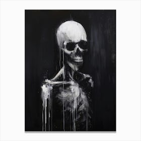 Skeleton 2 Canvas Print