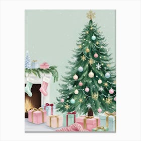 Christmas Tree 8 Canvas Print