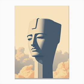 Statue Canvas Print