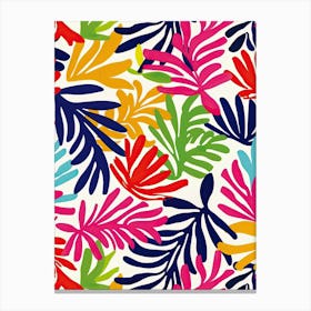 Floral Inferno Matisse Style Lienzo