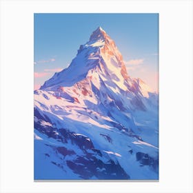 Swiss Alps Canvas Print