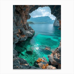 Cave In Croatia 5 Canvas Print