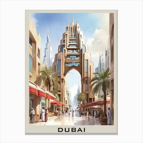Dubai. 1 Canvas Print