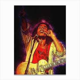 Spirit Bob Marley Canvas Print
