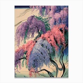 Wisteria Tree Canvas Print