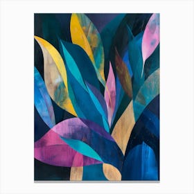 Abstract Leaves 33 Canvas Print