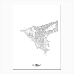 Dakar Canvas Print