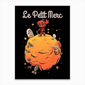 Le Petit Merc Canvas Print