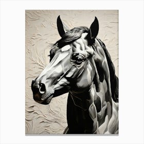 Horse Portrait 2 Canvas Print