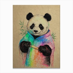 Panda Bear 26 Canvas Print