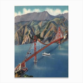 Golden Gate Bridge Canvas Print