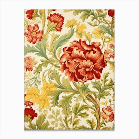 Floral Wallpaper 315 Canvas Print