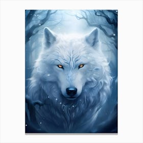 White Wolf Canvas Print