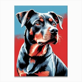 Dog Portrait (22) Canvas Print