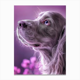 Cocker Spaniel.Generated AI. Wall Art Print Leinwandbild