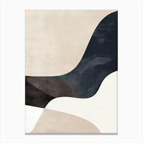 Gentle Drift Minimalist Style Canvas Print