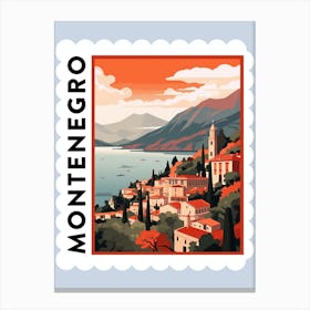 Montenegro 2 Travel Stamp Poster Canvas Print