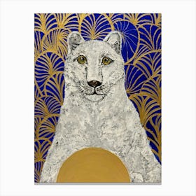 Snow Leopard Canvas Print