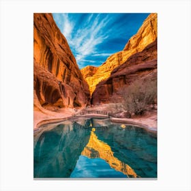 Utah Canyon Canvas Print