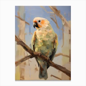Bird Painting Parrot 4 Canvas Print
