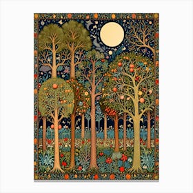 William Morris Fairytale Forest Canvas Print