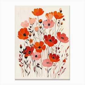 Poppies 136 Canvas Print