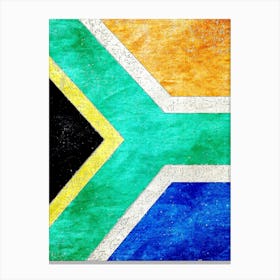 Flag Of South Africa Canvas Print