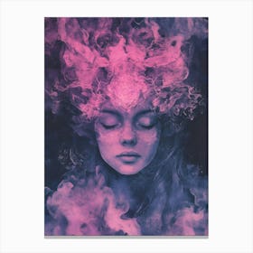 Psychedelic Woman 2 Canvas Print