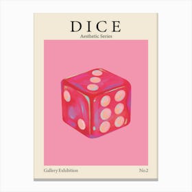 Dice Canvas Print