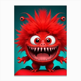 Monster Monster Monster 9 Canvas Print