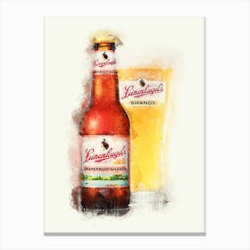 Leinenkugel Amber Light Canvas Print