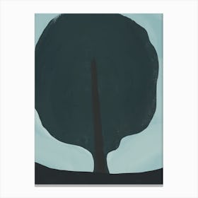 Tree alone Canvas Print