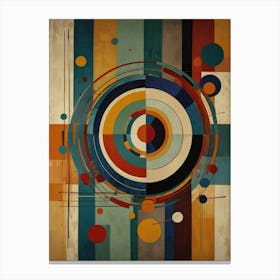 Abstract Circles Canvas Print 3 Canvas Print