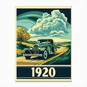 Aihrgdesign A Retro Industrial Poster Promoting Modern Automo 187c2206 3193 493d B3fe 12693fe993cb 1 Canvas Print