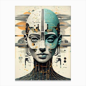 Ai Android Woman Canvas Print
