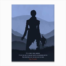 Emily Kaldwin Dishonored Canvas Print