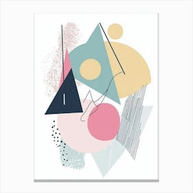 Abstract Geometric Painting 7 Canvas Print