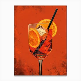 Cocktail In A Glass 10 Canvas Print