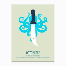Octopussy Canvas Print