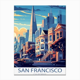 San Francisco California Canvas Print