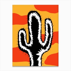 Dynamic Cactus Canvas Print