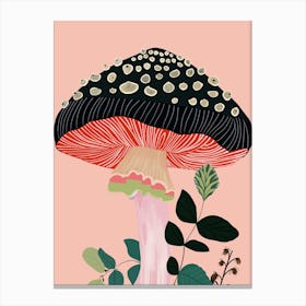 Garden Mushroom Canvas Print