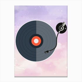 Record Player Canvas Print