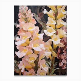 Snapdragon 1 Flower Painting Canvas Print