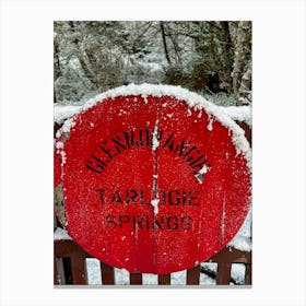 Glenmorangie Tarlogie Springs Canvas Print