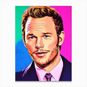 Chris Pratt Pop Movies Art Movies Canvas Print