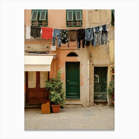 Italian Doorway Canvas Print