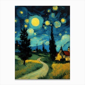 Starry Night 24 Canvas Print