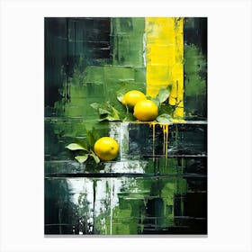 Lemons Canvas Print