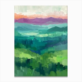 Abstract Landscape Painting 34 Canvas Print